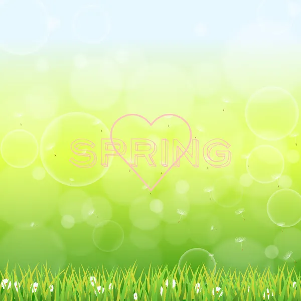 Spring background — Stock Vector