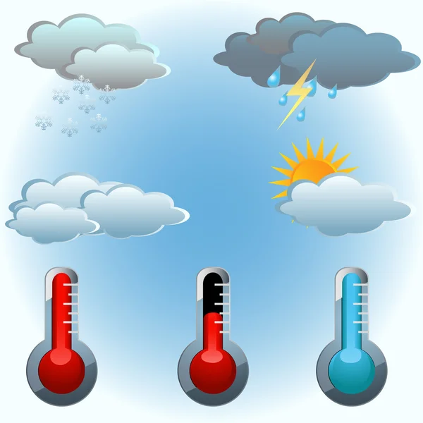 Icône météo — Image vectorielle