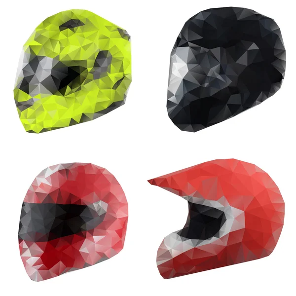 Casco de moto — Vector de stock