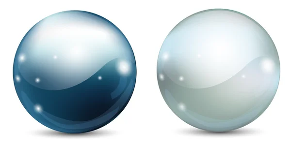 Glass orb — Stock Vector