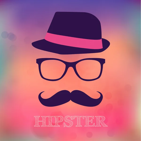 Hipster fond — Image vectorielle