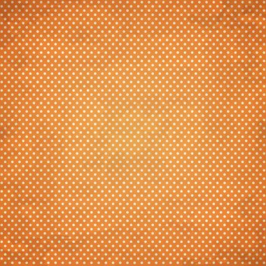 Orange doted pattern background clipart