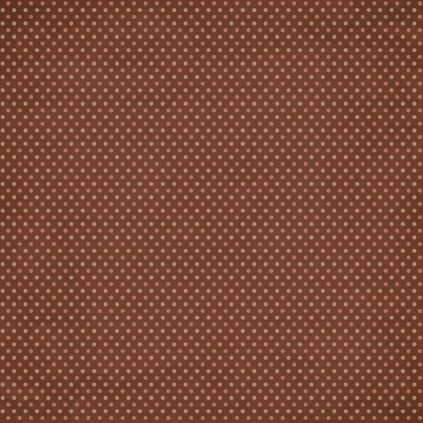 Brown motif à pois fond — Image vectorielle