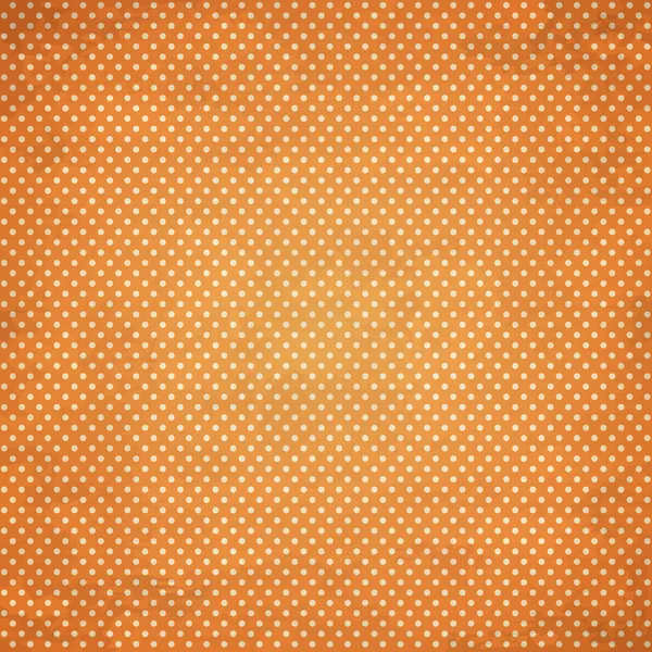 Fondo de patrón punteado naranja — Vector de stock