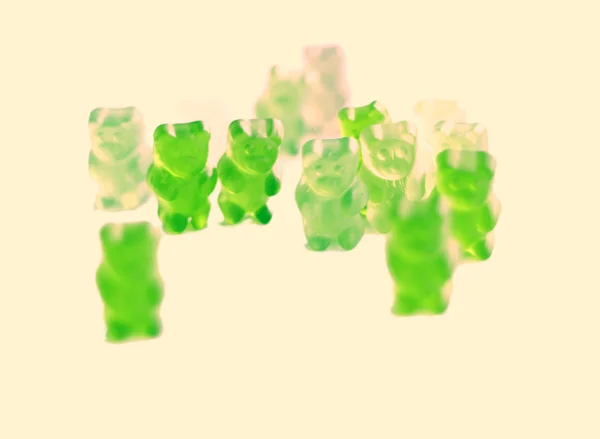 YUMMY GUMMY BEARS — Stock Photo, Image