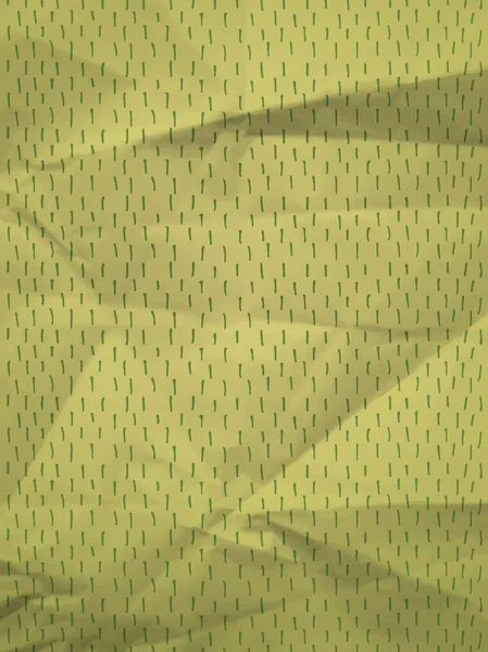 Зеленая оберточная бумага с тире — стоковый вектор