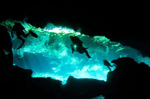 Cenotes van yucatan — Stockfoto