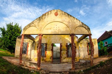 Küba sokakları ve kasabalar.