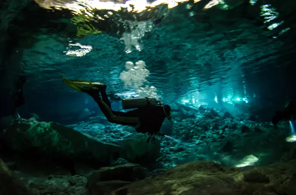 Cenotes od yucatan — Zdjęcie stockowe