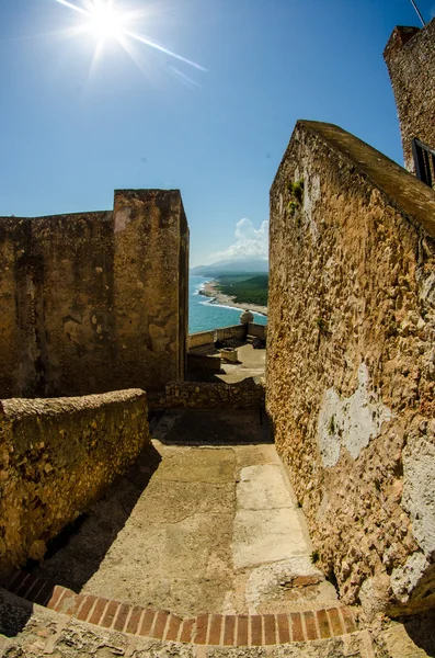 Сантьяго-де-Куба замок — стокове фото