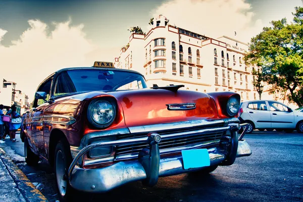 Cuba Vecchia auto — Foto Stock