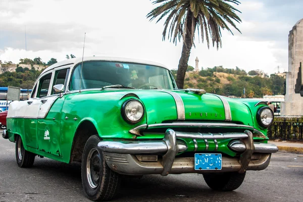 Cuba Vecchia auto — Foto Stock