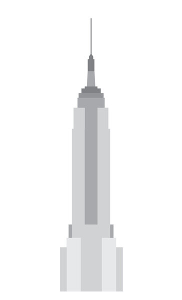 Вектор Эмпайр-стейт-билдинг
