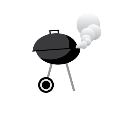 Barbekü Izgara vektör çizim