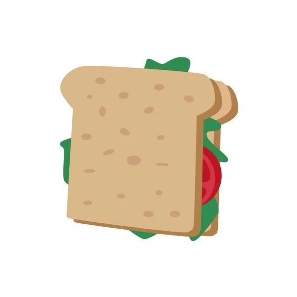 Sandwich — Stockvektor