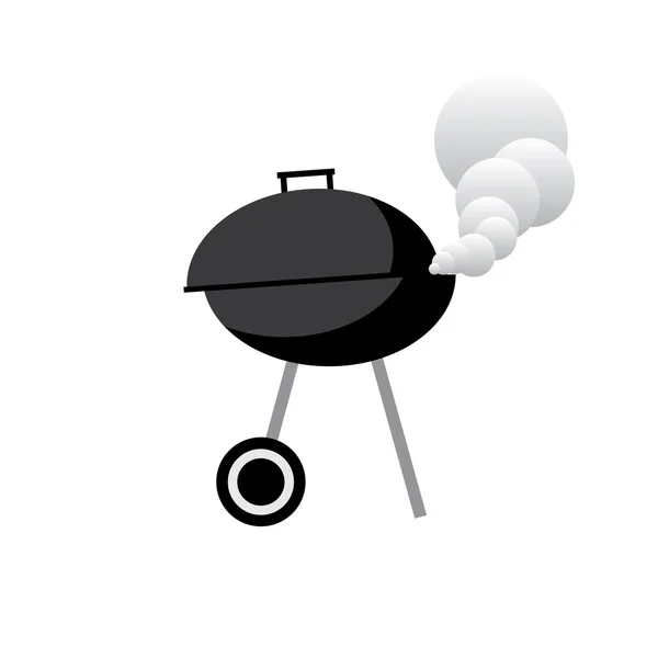 Barbacoa gril vector ilustración — Vector de stock