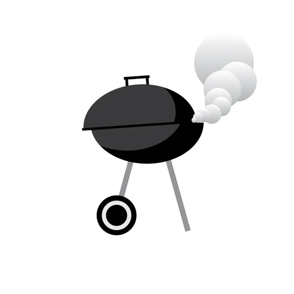 Barbecue gril vector illustration — Stock Vector