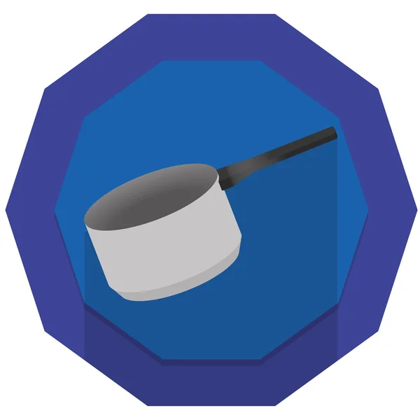 Illustration de pot de cuisine — Image vectorielle