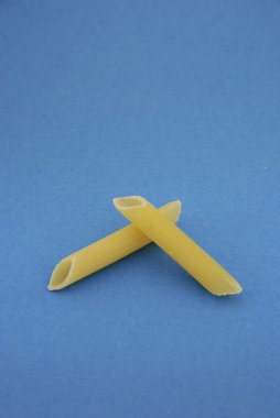 Penne rigate makarna arka plan