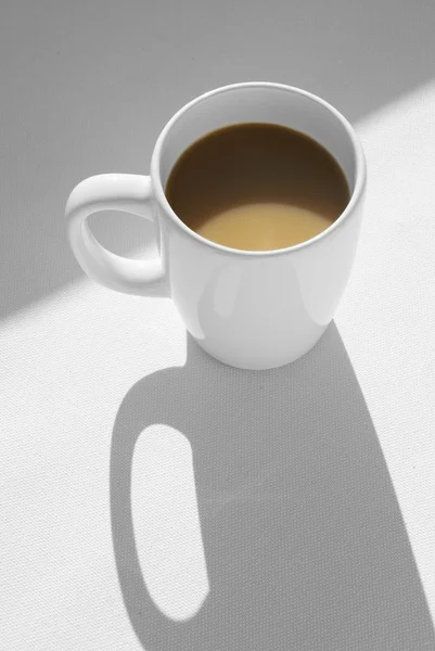 Coffee mug with cappuccino — Stock Photo, Image