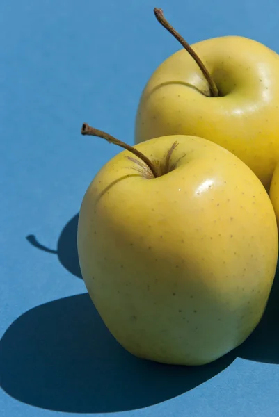 Yellow Apples Background — Stock Photo, Image