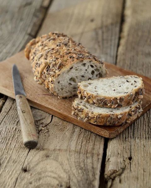 Slices of grain bread — Stock Photo, Image