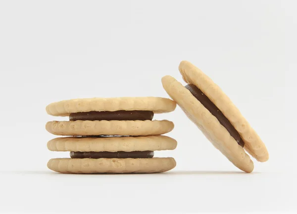 Biscuits à la crème au chocolat — Photo