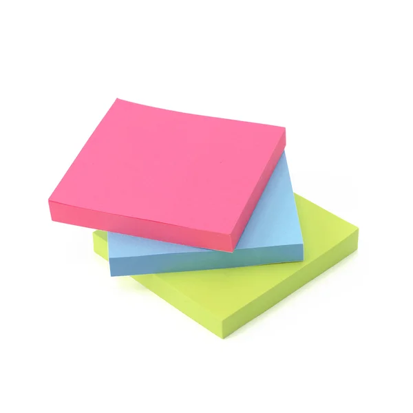 Stack of sticky notes — Stock Photo, Image