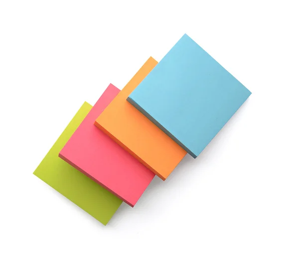 Stosu notatek programu sticky notes — Zdjęcie stockowe