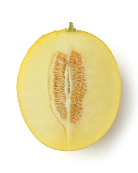 Half of cantaloupe melon — Stock Photo, Image