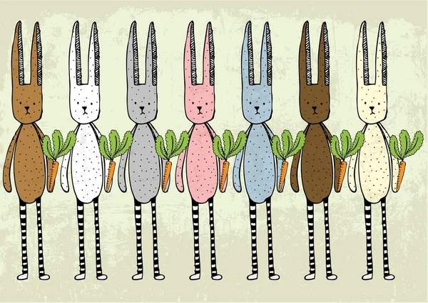 Lapin — Image vectorielle