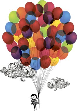 renkli balonlar