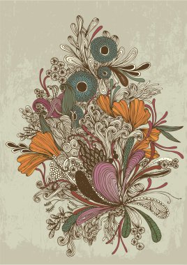 Intricate floral motif