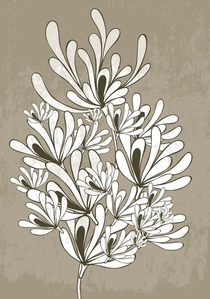Motif fleur — Image vectorielle