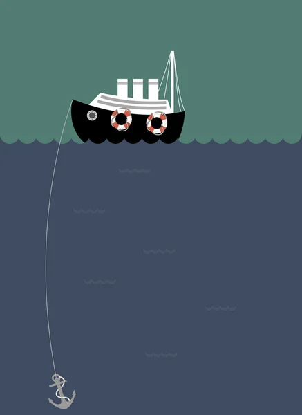 Άγκυρα πλοίου — Διανυσματικό Αρχείο