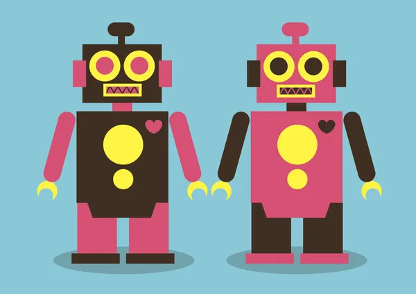 Robots de — Vector de stock