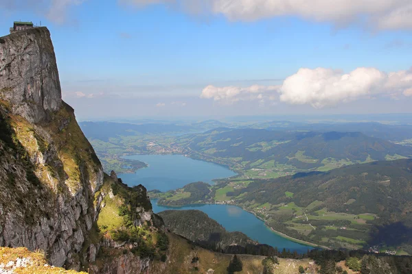 Schafberg near with Wolfgangsee — Stock Photo, Image