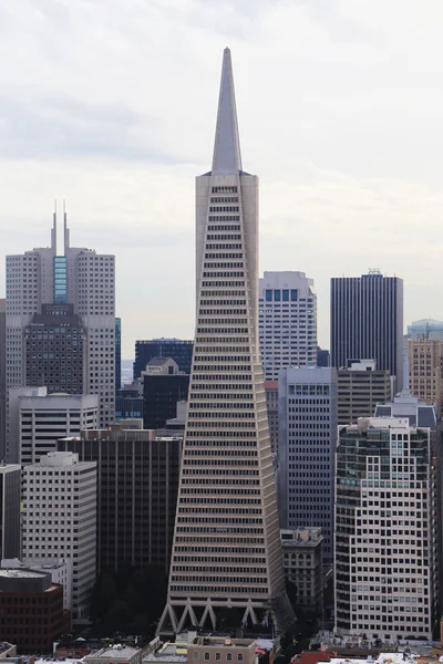 Finansiella distriktet byggnader i san francisco — Stockfoto