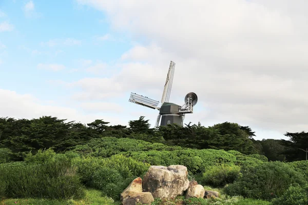 Oude windmolen Stockfoto