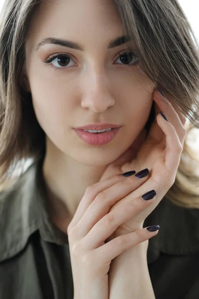 Lovely Girl Beautiful Face — Stock Photo, Image