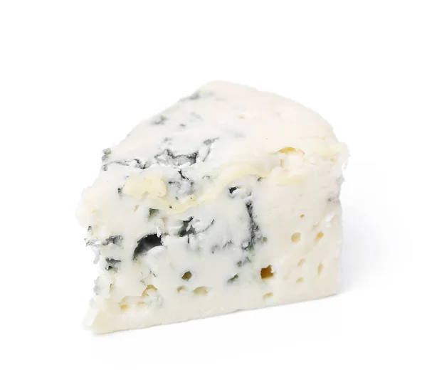 Delizioso Formaggio Sfondo Bianco — Foto Stock