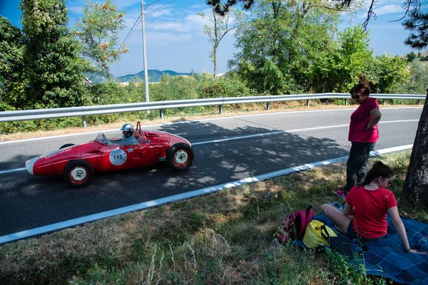 Piacenza Italie 25E Défilé Automobile Historique Silver Flag Osfa Junior — Photo