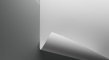 3B rendeleme beyaz ambalaj kağıdı, maket, şablon