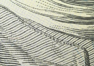 Benjamin Franklin 'in tasmasındaki Birleşik Devletler yazıtları banknotta 100 dolarlık yeni bir numune var..