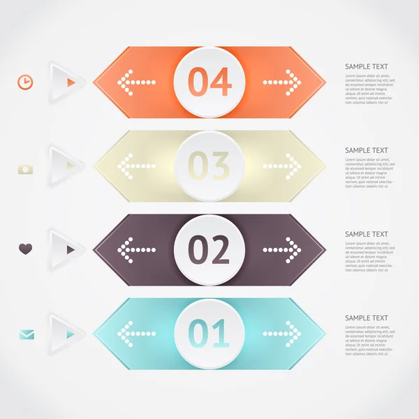 Infografías vectoriales — Archivo Imágenes Vectoriales