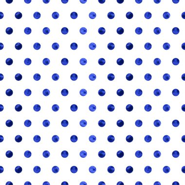 vektör suluboya arka plan ile dots.