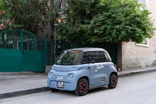 Tbilisi Georgia July 2022 Electric Citroen Ami Car Zero Emission — Fotografia de Stock