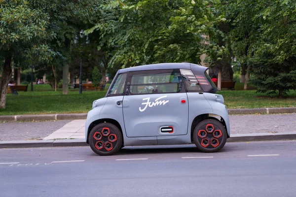 Tbilisi Georgia July 2022 Electric Citroen Ami Car Zero Emission — Stock Fotó