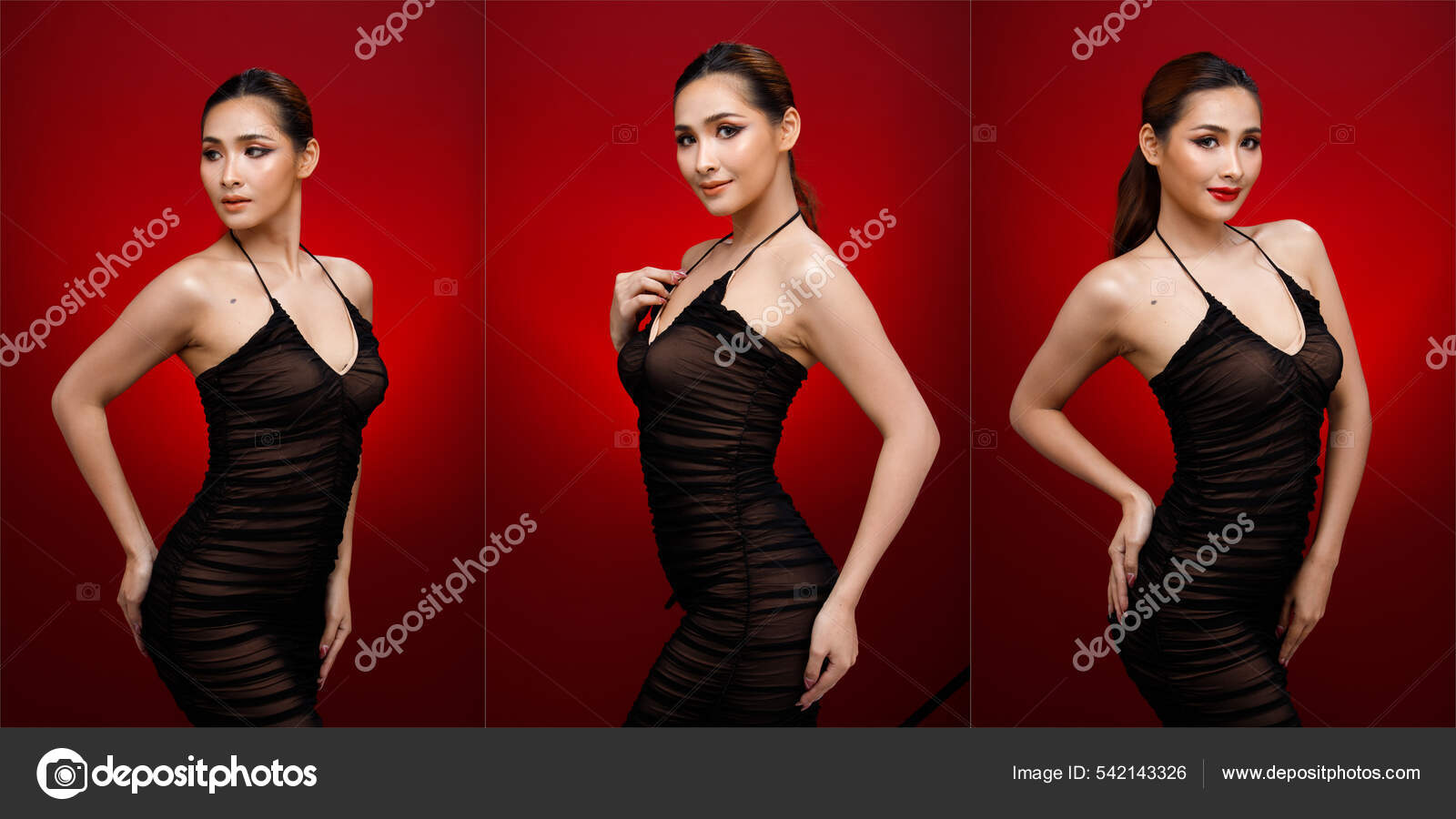 Black Color Block Top View Background Stock Photo - Download Image