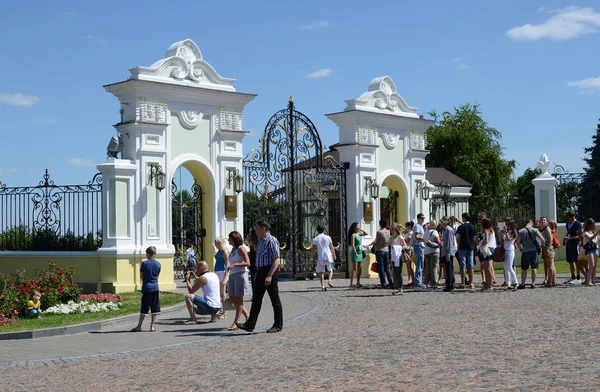 Kazan Kremlin, the gate of the presidential palace — Stock Photo, Image